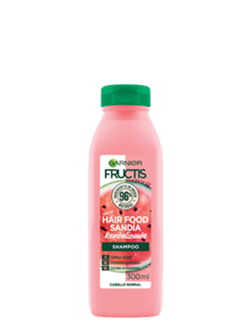 Shampoo Fructis Hair Food Sandía Revitalizante Garnier