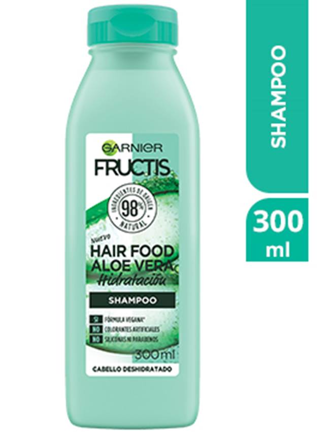 Hair Food Shampoo Aloe Vera Pelo Deshidratado Garnier