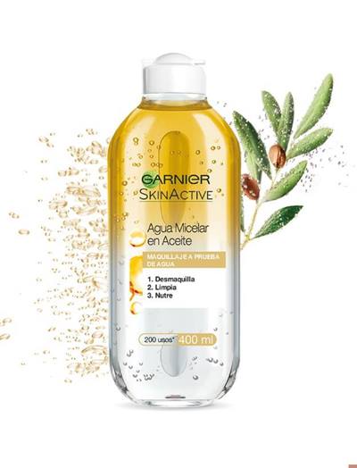 Agua Micelar Bifásica con Aceite de Argán