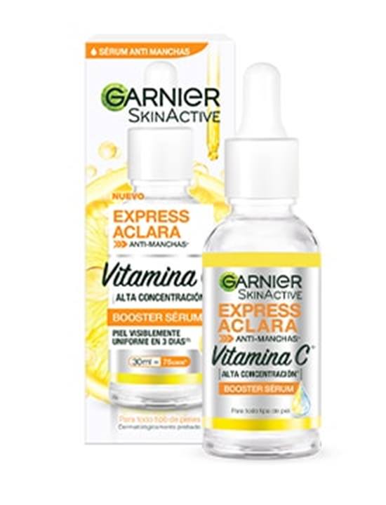 Express Aclara Booster Sérum Facial Antimanchas Garnier