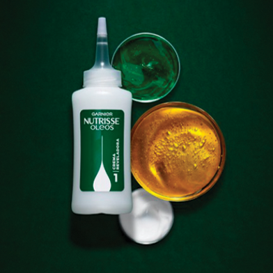 NUTRISSE OLEOS COLORACIÓN SIN AMONIACO PASO 1 CREMA REVELADORA